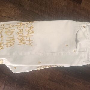 Ksubi jeans white/gold